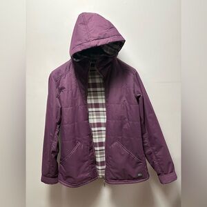 *MEC Plum Hooded Puffer Jacket